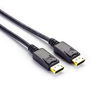 VCB-DP2-0003-MM: ビデオ ケーブル, DisplayPort から DisplayPort, オス / オス, 0.9m