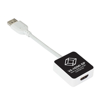 VA-HDMI-DP: ビデオ アダプタ, HDMI から DisplayPort, メス / オス, 20.3cm