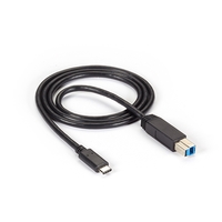 USB3CB-1M: USB 3.1 → USB 3.0, 1m, Type-C オス / Type-B オス