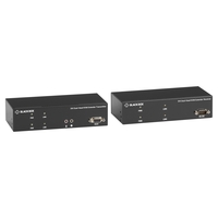 KVXLCF-200-R2: エクステンダ キット, Dual-Head DVI-D/VGA, USB 2.0 / RS-232 / オーディオ, 延長距離は SFP による, モードはSFP による