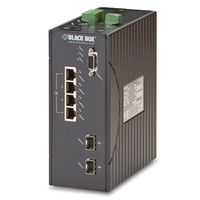 LEH1104A-2SFP: Web smart / SNMP V1/2/3 / CLI, 10/100Mbps RJ45 PoE+ (4 ポート)・10/100 SFP (2 ポート)