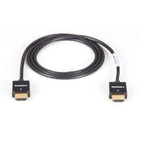 VCS-HDMI-001M: ビデオ ケーブル, HDMI スリムライン, オス / オス, 1m