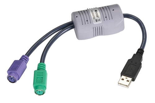 KVUSB2PS2, USB → PS/2 K/M コンバータ - Black Box