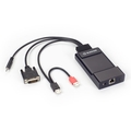 Emerald® ZeroU DVI KVM over IP トランスミッタ – HD / V-USB / シングルモニタ