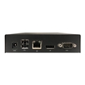 KVM-over-IP Receiver - Single-Monitor, DisplayPort, USB 2.0, Audio, RJ45