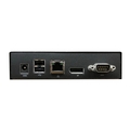 KVM-over-IP Receiver - Dual-Monitor, DisplayPort, USB 2.0, Audio, RJ45